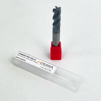 Osawa HF6441 MM 8 (27) Carbide End Mill, 8 mm Diameter,...