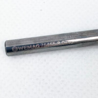 Wemag end mill 75455-8.0x40 – Precision tool, 8 mm diameter, 40 mm length, ideal for metalworking, durable, high cutting quality, versatile