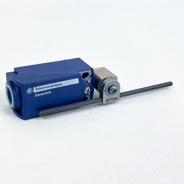 Telemecanique Sensors position switch XCKP2154P16, compact limit switch, plastic housing, 1 NO+1 NC, roller plunger, IP66, for precise position monitoring in automation applications