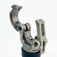 Weidmüller EPG 60 Akku-Crimpzange, Modellnr EPG 60, Produkttyp: Elektrowerkzeug, gebraucht, ohne Akku, ergonomisch, für präzises Crimpen, robustes Gehäuse, Farbe orange/schwarz, ideal für Profis.