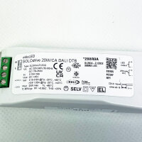 eldoLED Kompakttreiber SOLOdrive 20W/CA DALI DT6 288R9A,...