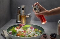 GEFU 525439 Essig- & Öl-Sprüher NEVA 100ml 2er Set – Sprühflaschen für präzises Dosieren, fettarmes Kochen, ideal für Speiseöl und Essig, modernes Design, einfache Handhabung