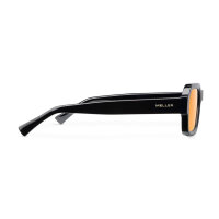 Meller Marli MR-TUTORANGE sunglasses, model no. 52/19/145, stylish in black and orange, UV protection, lightweight frame, trendy design, ideal for everyday life and leisure.