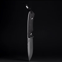 TRC Messer Polheim UPGRADE MagnaCut Satin, feststehendes Outdoormesser, rostfreier MagnaCut-Stahl, satinierte Klinge, ergonomischer Griff, robust, vielseitig, ideal für Bushcraft und Survival-Einsätze