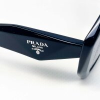 PRADA PR 16WS Sunglasses, Size 53, Black, Model 1AB-5D1,...