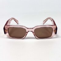 PRADA SPR 17W Sunglasses, Size 49, Pink, Model 19Q-10D, UV Protection, Fashionable Design