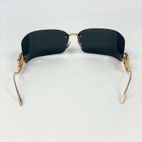 Dolce & Gabbana DG2319 sunglasses, size 79, gold and black frame, UV protection, fashionable design