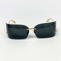 Dolce & Gabbana DG2319 sunglasses, size 79, gold and black frame, UV protection, fashionable design