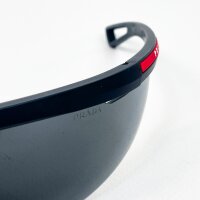 PRADA Linea Rossa SPS A02 Sunglasses, Model 1BO-5S0 130 N, Black, sporty design, UV protection, size 96