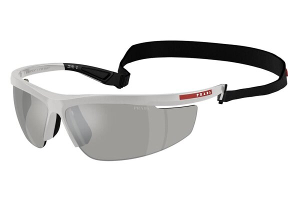 PRADA SPS A02 sunglasses, size 96, silver-black, model 14Z-05A 130 2N, UV protection, fashionable design