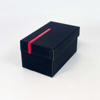 PRADA SPS A02 Sonnenbrille, Größe 96, silber-schwarz, Modell 14Z-05A 130 2N, UV-Schutz, modisches Design