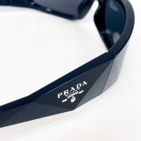 PRADA SPR A14 Sunglasses, Size 60, Black, Model 1AB-5S0, UV Protection, Fashionable Design