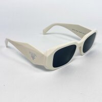 PRADA SPR 17W Sunglasses, Size 49, White, Model 142-5S0,...