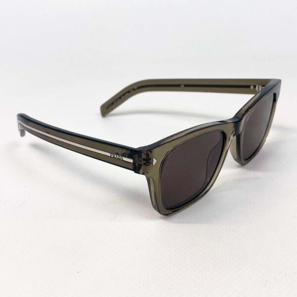PRADA SPR A17 sunglasses, size 54, transparent green/brown, UV protection, fashionable design, 18T-70F 3N