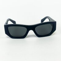 PRADA SPR A01 Sunglasses, Size 53, Black, Model 16K-08Z, UV Protection, Fashionable Design