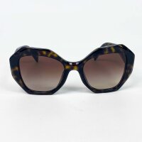 PRADA SPR 16W Sunglasses, Size 53, Tortoise, Model 2AU-6S1, UV Protection, Fashionable Design