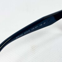 PRADA SPR 04Z Sunglasses, Size 57, Black, Model 1AB-5Z1, UV Protection, Polarized Lenses