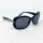PRADA SPR 04Z Sunglasses, Size 57, Black, Model 1AB-5Z1, UV Protection, Polarized Lenses