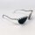 Swarovski SK 7030 Cat Eye Sunglasses, Silver, Size 59, Model 140 3N, one stone is missing