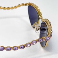 Swarovski SK 7030, Cat Eye Sunglasses, gold-colored,...