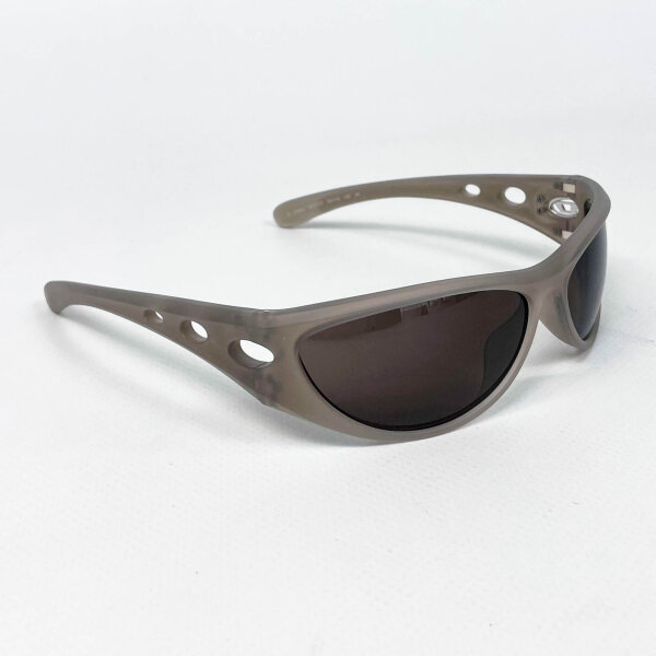 Diesel DL 3004U sunglasses, size 63, grey frame, brown lenses, UV protection, model 125 3N