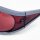 Diesel DL 3002 sunglasses, size 65, grey-red frame, model 115 3N, UV protection, fashionable design