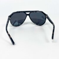Dolce & Gabbana DG4452 sunglasses, size 60, black, dark grey lenses, UV protection, fashionable design