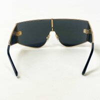 Dolce & Gabbana DG2305 Sunglasses, Black/Gold, Rectangular, UV Protection, Model 02/87, Temple Length 145 mm