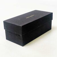 Dolce & Gabbana DG2305 Sunglasses, Black/Gold, Rectangular, UV Protection, Model 02/87, Temple Length 145 mm