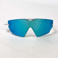 Versace 4461 sunglasses, transparent frame, blue mirrored...