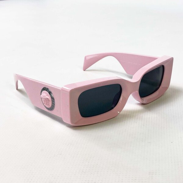 Versace 4474-U Unisex Sunglasses, Size 52, Pink Frame, UV Protection, Model 140 3N