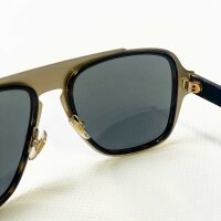 Versace 2199 Sunglasses, Size 56, Black/Havana Rubber, UV Protection, Fashionable Design, Model 145 3N