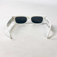Versace 4465 Sonnenbrille, Größe 53, Weiß-Schwarz, UV-Schutz, modisches Design, 145 3N