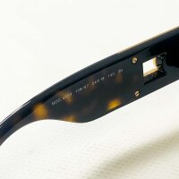 Versace 4459 Sonnenbrille, Größe 54, Schwarz/Havana Rubber, UV-Schutz, modisches Design, 140 3N
