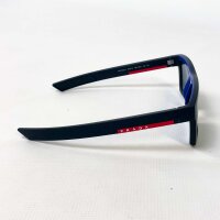 PRADA SPS 02Z-U Sunglasses, Size 58, Black/Blue, 1BO-05U...