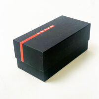 PRADA SPS 02Z-U Sunglasses, Size 58, Black/Blue, 1BO-05U 3N, UV protection, sporty design