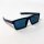 PRADA SPS 02Z-U Sunglasses, Size 58, Black/Blue, 1BO-05U 3N, UV protection, sporty design