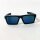 PRADA SPS 02Z-U Sunglasses, Size 58, Black/Blue, 1BO-05U 3N, UV protection, sporty design