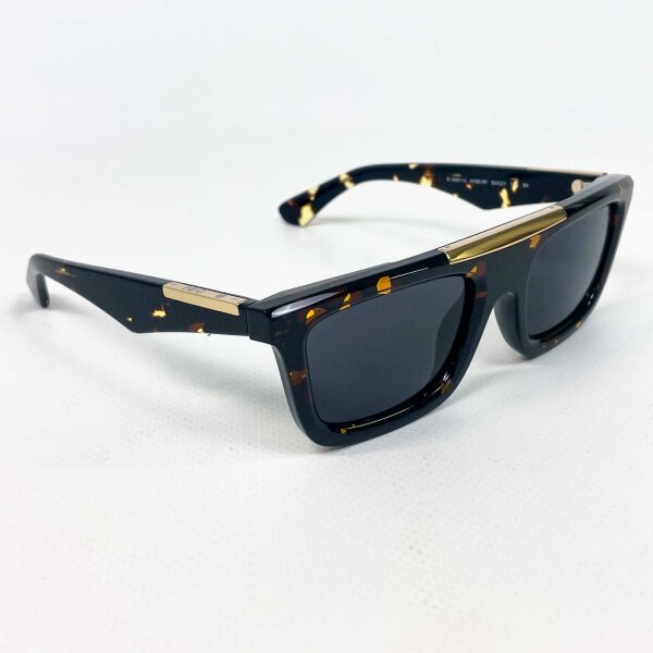 Burberry 4451-U Sunglasses, Size 54, Black/Havana Rubber, UV Protection, Fashionable Design