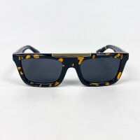 Burberry 4451-U Sunglasses, Size 54, Black/Havana Rubber, UV Protection, Fashionable Design