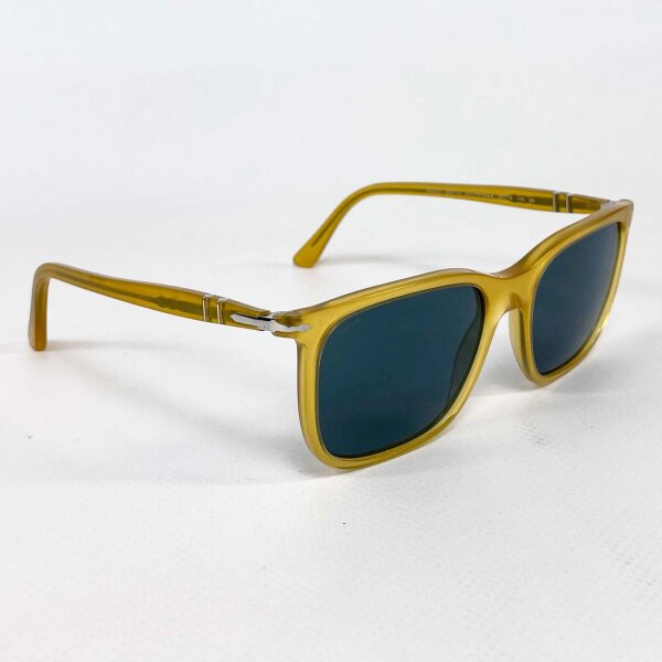 Persol 3357-S Renzo Unisex Sunglasses, Size 56, Yellow Lenses, Model 145 3N, UV Protection