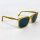 Persol 3357-S Renzo Unisex Sunglasses, Size 56, Yellow Lenses, Model 145 3N, UV Protection