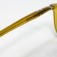 Persol 3355-S Renzo Unisex Sonnenbrille, Größe 54, gelbe Gläser, Modell 145 3N, modisches Design