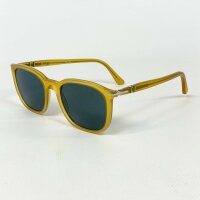 Persol 3355-S Renzo Unisex Sonnenbrille, Größe 54, gelbe Gläser, Modell 145 3N, modisches Design