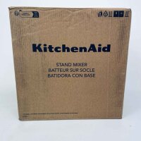 KitchenAid Artisan Stand Mixer, Tilt-Bench Model, Food Processor & Dough Kneader, 4.8L Stainless Steel Bowls, 5-Piece Accessory Set, Onyx Black, Versatile for Baking & Cooking