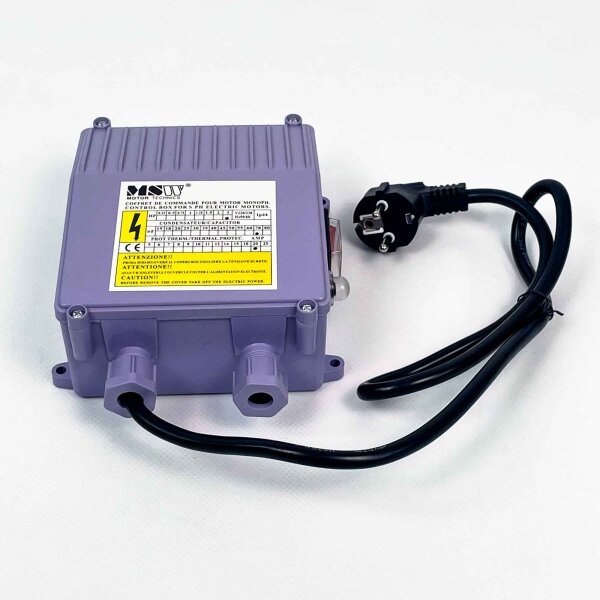 MSW Motorsteuerung MSW-SPP48-220, Frequenzumrichter, 230V, 50Hz, 2.2KW, 3HP, für Drehstrommotoren, variable Geschwindigkeit, kompakte Bauweise