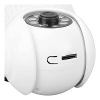 Wifi Smart Kamera IPC-V380-E23, Überwachungskamera, 360° Rundumsicht, Doppeltbildschirm-Vorschau, App-Fernsteuerung, AC 110V-220V, weiß, flexible Montage, smarte Sicherheit für Ihr Zuhause