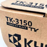 Kyocera TK-3150 Toner Schwarz, Modell 1T02NX0NL0, Originalkartusche für ECOSYS M3040idn/M3540idn, hohe Reichweite bis 14.500 Seiten, zuverlässiger Druckertoner für gestochen scharfe Ausdrucke