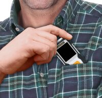 Laserliner LaserRange-Master i3, model 080.830E, compact distance meter, precise measurements up to 20 m, easy operation, handy design, ideal for indoor use and quick distance measurements.