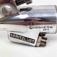 Walther Pilot V2064203253 Spray gun, model WA XV, high-performance automatic, pull rod, 2.5 mm nozzle, precise painting, robust, for industrial applications